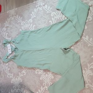 NWT Zara cotton jump suit